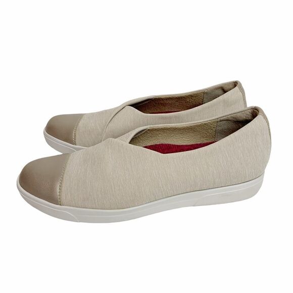 Munro Plum Slip On Sneaker - Picture 3 of 5